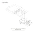 Caple DD780BK - Black 4 Zone Venting Hob - A+ energy