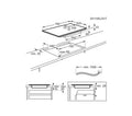 AEG TI84IB10FB - Black 78cm Induction Hob - 4 Zones