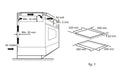 Cata UBTCC60F - 4 Zone Ceramic Hob