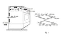 Cata UBTCC60F - 4 Zone Ceramic Hob - Display