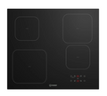 Indesit IS604QPB - Black Glass Induction Hob - 4 Zones