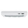 Indesit ISLK 66F LS W - White Visor Extractor Hood - D energy