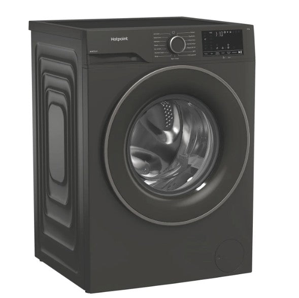 Hotpoint H 101G ANTI STAIN UK - Graphite 10KG Washing Machine - 1400 RPM - A energy