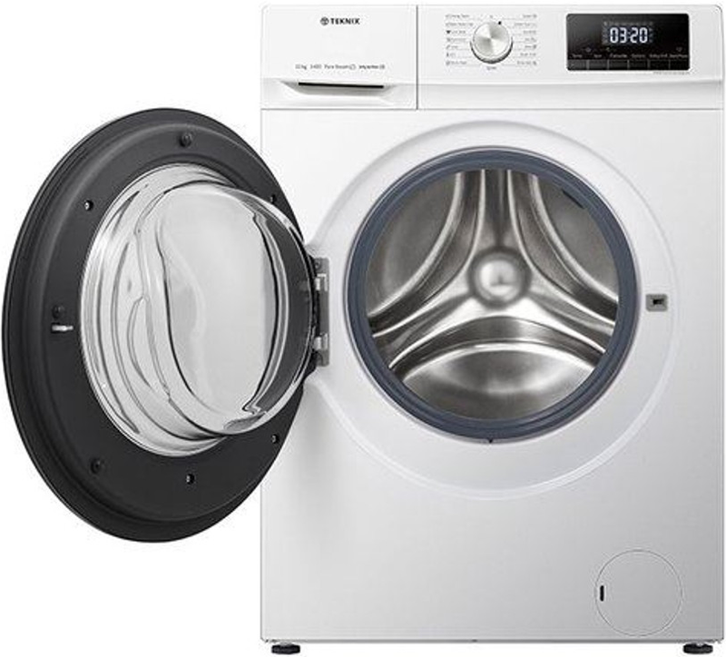 Teknix TKW10142HW - White 10KG Washing Machine - 1400 RPM - A energy