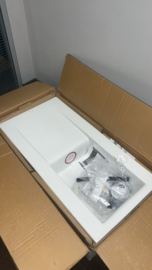 CDA KC73WH - White Sink