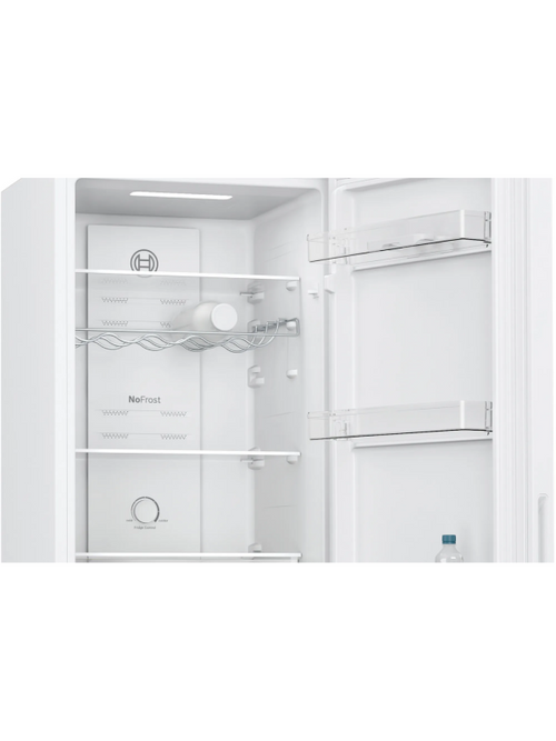 Bosch Series 2 KGN27NWEAG - White Freestanding Frost Free Fridge Freezer - E energy - Display