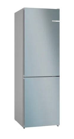 Bosch KGN362LDFG - Silver Freestanding 60/40 Frost Free Fridge Freezer - D energy