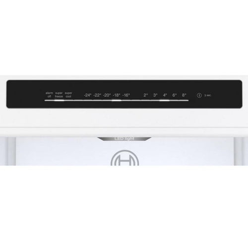 Bosch KGN362WDFG - White Freestanding 60/40 Frost Free Fridge Freezer - D energy