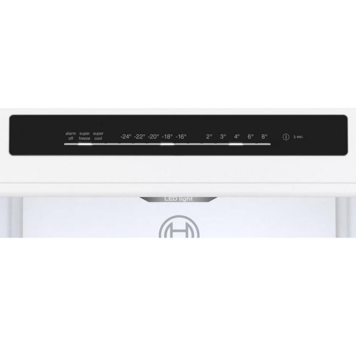 Bosch KGN362WDFG - White Freestanding 60/40 Frost Free Fridge Freezer - D energy