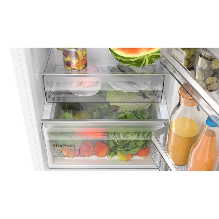 Bosch KGN362WDFG - White Freestanding 60/40 Frost Free Fridge Freezer - D energy