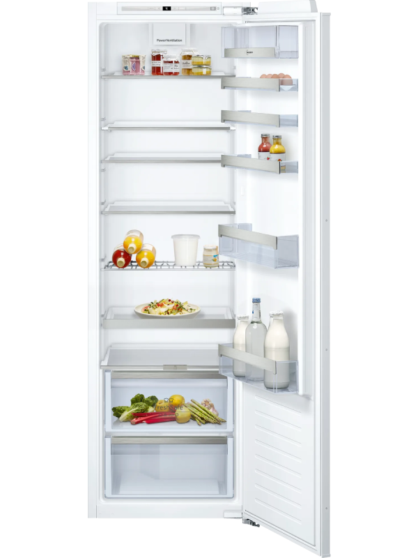 Neff KI1813FE0G - White Integrated Fridge - E energy