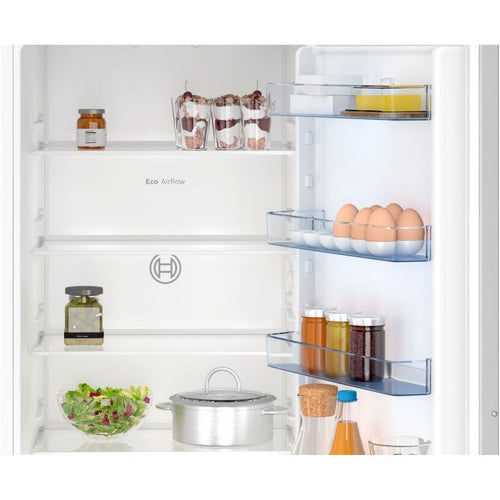 Bosch KIN96NSE0G - White 290L Integrated 60/40 Split Fridge Freezer - Sliding Door - E Energy