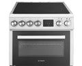 Teknix TKED54W - White Ceramic Cooker - Double Oven - 50cm - A Rated