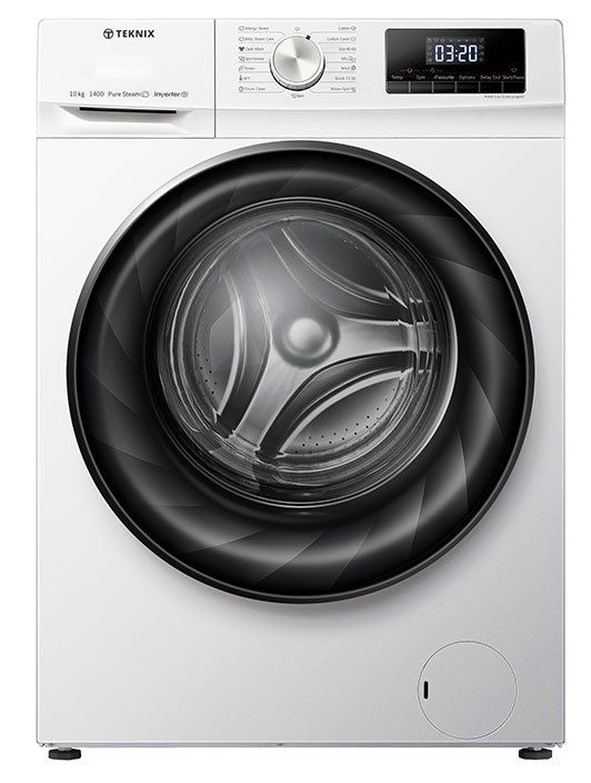 Teknix TKW10142HW - White 10KG Washing Machine - 1400 RPM - A energy