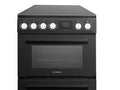 Teknix TKED54B - Black 4 Zone Electric Double Oven - Manual cleaning - A energy