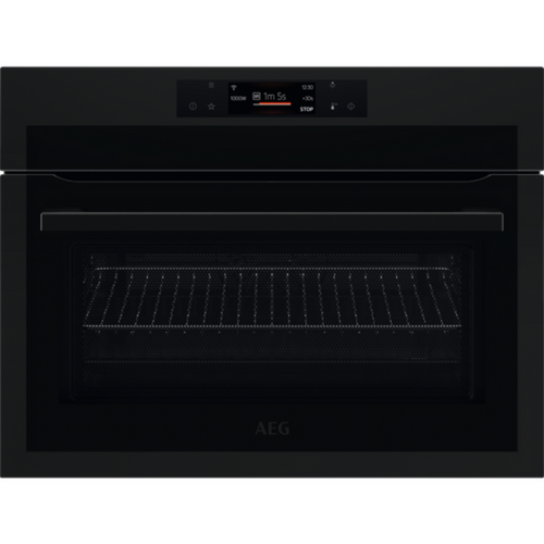 AEG KME768080T - Black Electric Single Oven