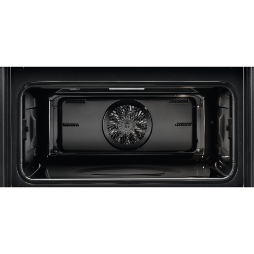 AEG KME768080T - Black 8000 Built-In Combination Microwave Oven in sleek Black