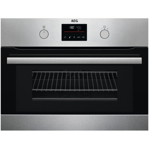 AEG KMK365060M - Stainless steel Electric Single Oven - Display
