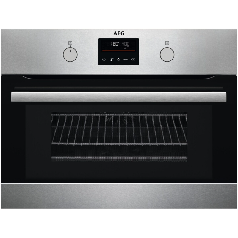 AEG KMK365060M - Stainless steel Electric Single Oven - Display