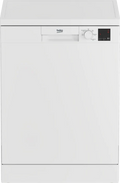Beko DVN05C20W - White Full Size Dishwasher - 13 Place Settings - E Energy Rating