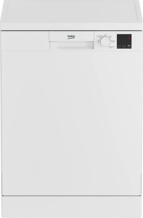 Beko DVN05C20W - White Full Size Dishwasher - 13 Place Settings - E Energy Rating