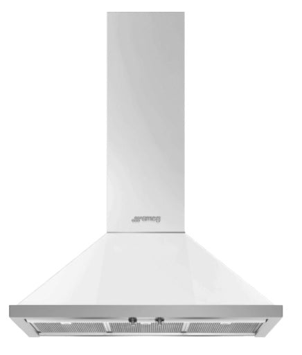 Smeg KPF9WH - White Chimney Extractor Hood - A+ energy