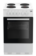 Beko KS530W - White 4 Zone Cooker - A energy