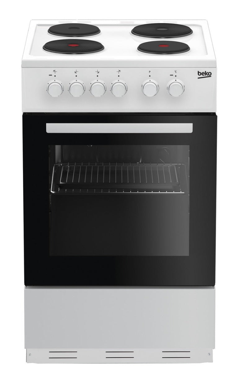 Beko KS530W - White 4 Zone Cooker - A energy