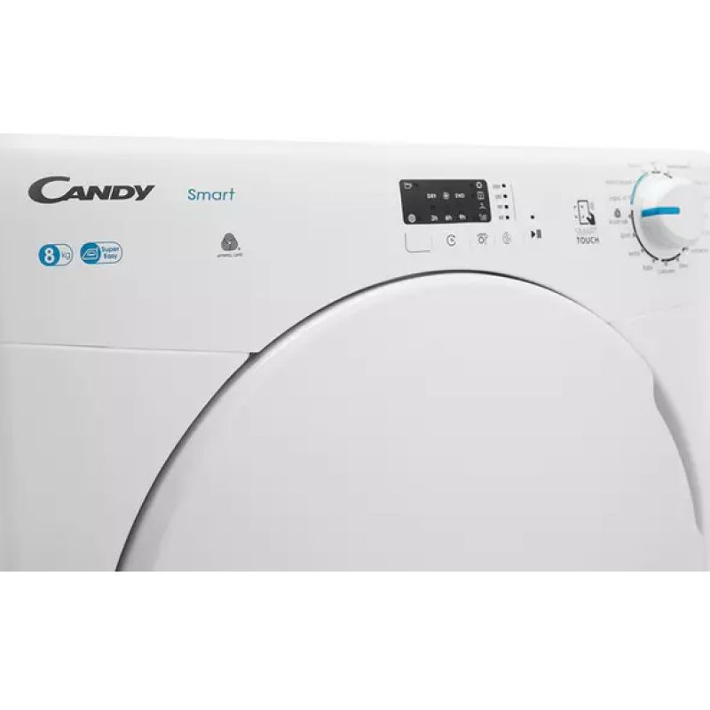 Candy KSEC8LF - White 8KG Condenser Tumble Dryer - B energy - Display
