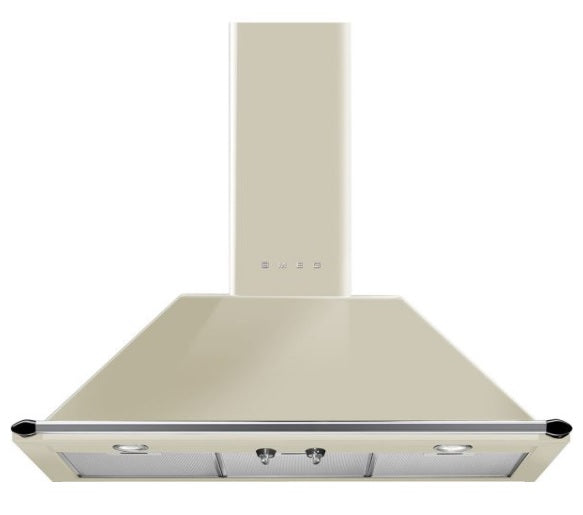 Smeg KT90PE - Cream Chimney Extractor Hood - A energy