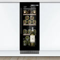 Bosch KUW20VHF0G - Black 21 Bottle Capacity Wine Cooler - F energy