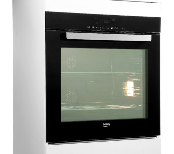 Beko BVM34400 - Black Single Oven - 80L Built-in - Split&Cook Technology - A Rated