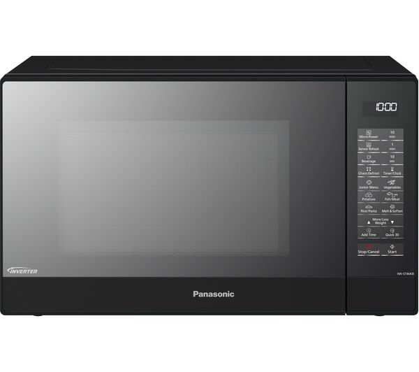 Panasonic PA4600 NN-ST46KBBPQ Microwave Black Stainless Steel 1000 W 32 liters