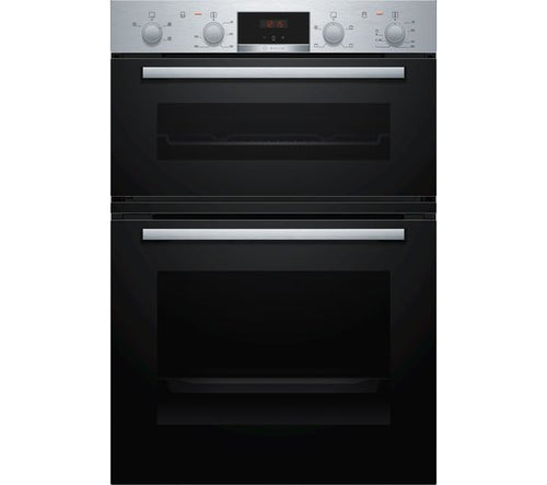 Bosch MHA133BR0B Built In Double Oven-Stainless Steel - A rated