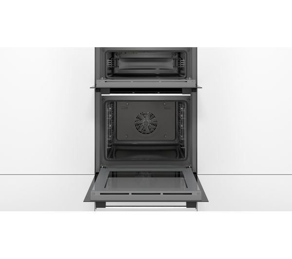 Bosch MHA133BR0B Built In Double Oven-Stainless Steel - A rated