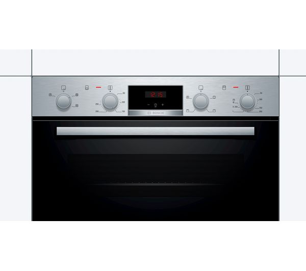 Bosch MHA133BR0B Built In Double Oven-Stainless Steel - A rated