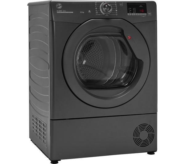 Hoover HLE C10DRGR - Graphite 10KG Condenser Tumble Dryer - B energy