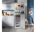 Beko CFG4501S - Silver Freestanding 60/40 Frost Free Fridge Freezer - E energy