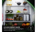 Haier HDPW5620DNPK - Platinum Inox 2D 60 Series 5 Pro Fridge Freezer - 406L - D energy