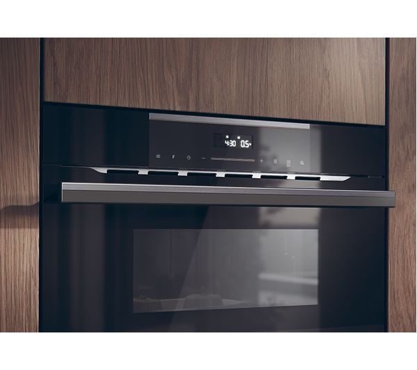 Haier HWO38MG6HXBD/UK - Black Built-In Combination Microwave - 34L Capacity - 900W