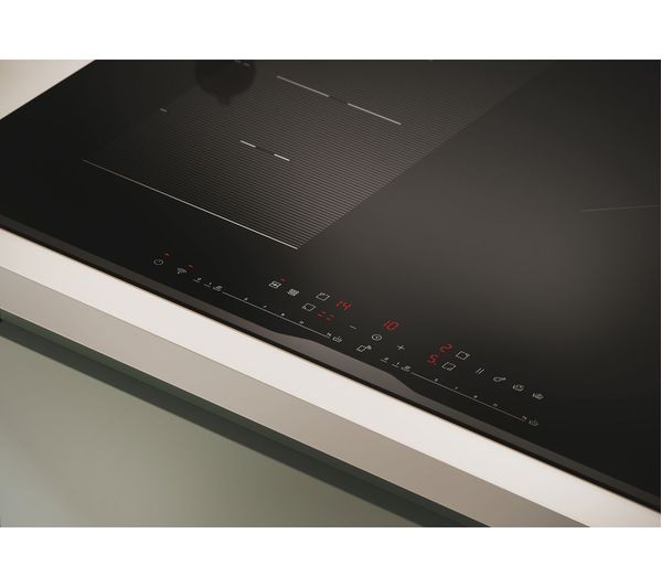 Hoover HIF84DCS - Black 80cm Induction Hob - 4 Zones - Wifi Connected