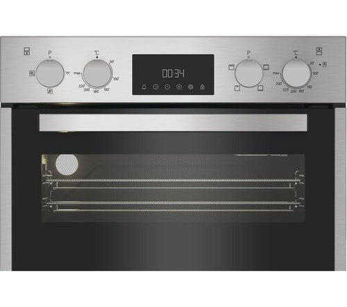Hotpoint DIH 10D1 IX - Stainless Steel Double Oven - 75L/38L - A Energy