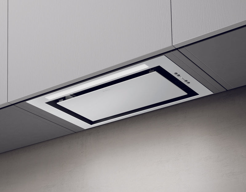 Elica LANE-60-WH - White 51.4cm Canopy Hood - 650 m³/h - B energy