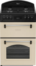 Leisure CLB60GCC - Cream 60cm Freestanding  Gas Cooker - 78L Capacity - A+ Energy Rating