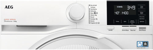 AEG LFR61842B - White 8KG Washing Machine - 1400 RPM - A energy
