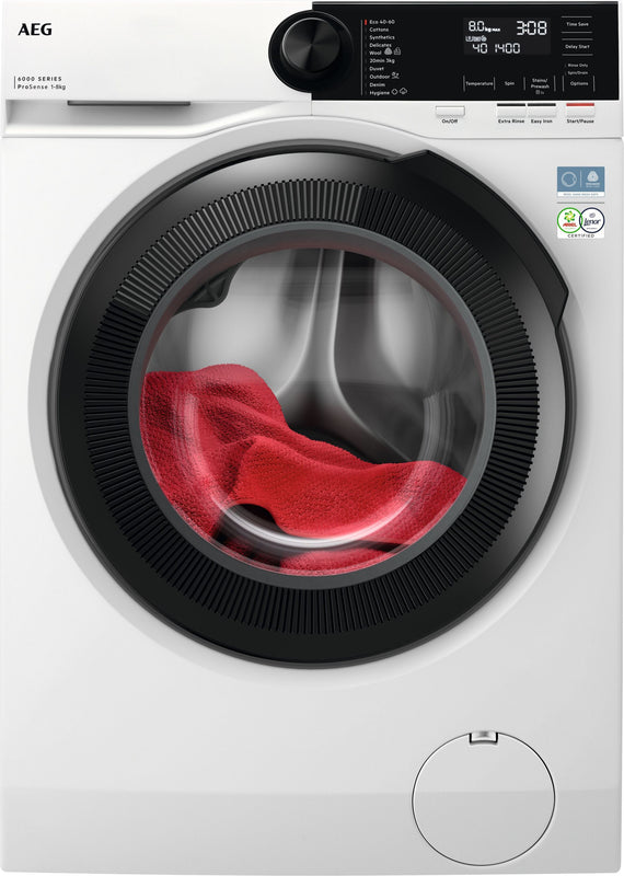 AEG LFR62144B - White 10KG Washing Machine - 1400 RPM - A energy