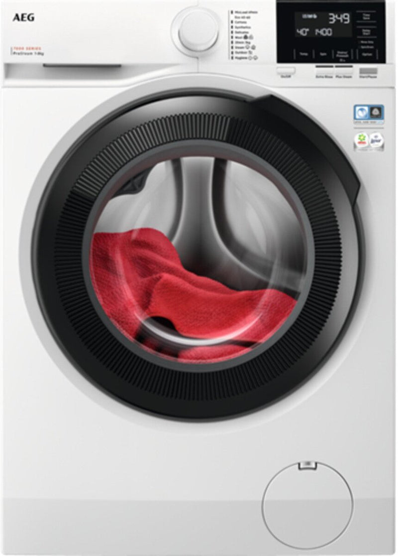 AEG LFR71844B - 7000 Series White Freestanding 8KG Washing Machine - 1400 RPM - A energy