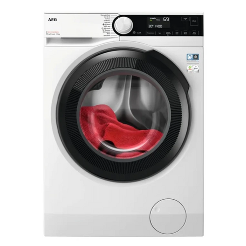 AEG LFR73944B - 7000 Series White Freestanding 9KG Washing Machine - 1400 RPM - A energy