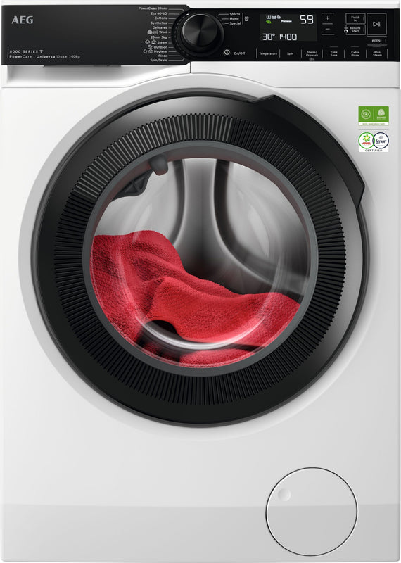 AEG LFSR84146UD - White 10KG Washing Machine - 1400 RPM - A energy