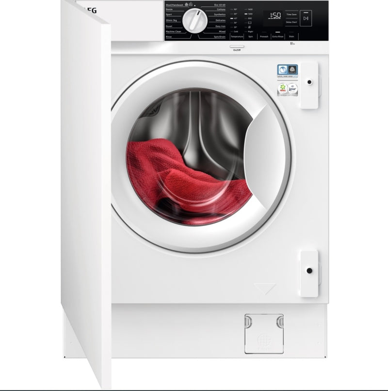 AEG LFX6G7434BI - Integrated 7KG Washing Machine - 1400 RPM - B energy